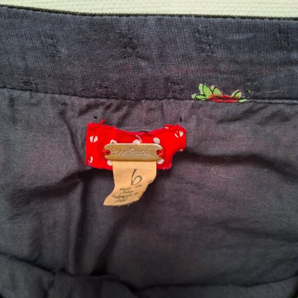 Free People Cotton Floral Boho Skirt - Picture 6 of 7